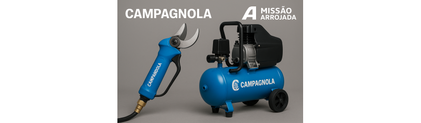 Campagnola Portugal – Tesouras, Compressores | Missão Arrojada