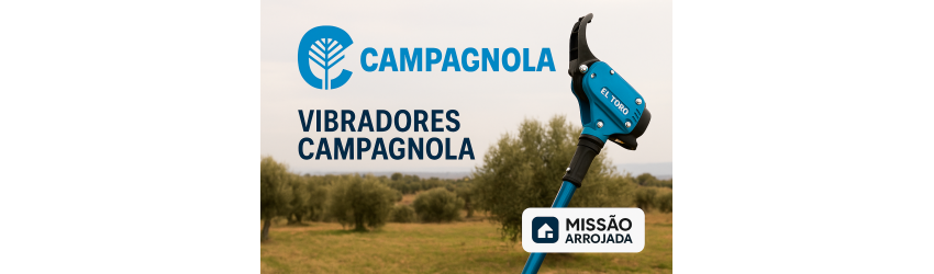 Vibradores Campagnola para Colheita de Azeitonas | Missão Arrojada